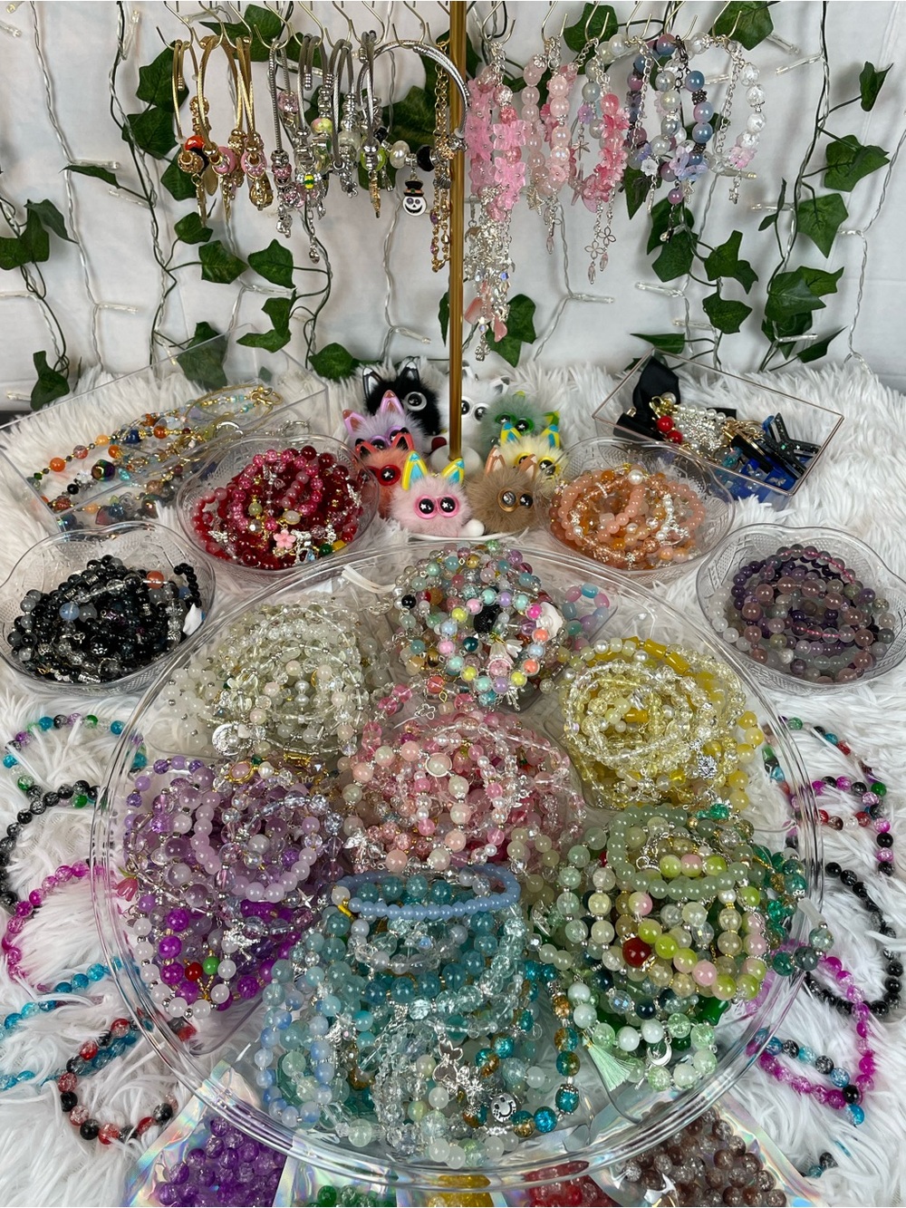 20 Beaded Bracelet Mystery Bundle - Cute & Pretty!